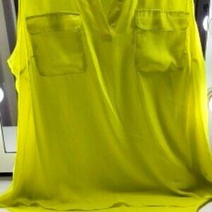 Worthington Women neon blouse by JcPenney size 1X
